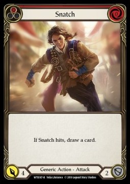 Snatch (Red) (Rainbow Foil)