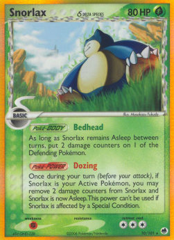 Snorlax δ Delta Species  (DF 10)