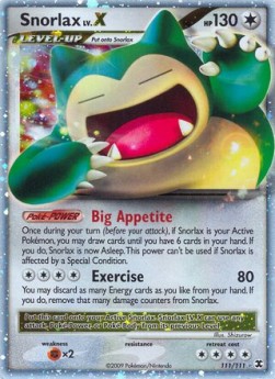 Snorlax LV.X  (RR 111)