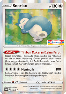 Snorlax  (S-P/ID 052)