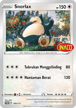 Snorlax  (S-P/ID 100)
