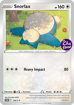 Snorlax  (S-P/ID 356)