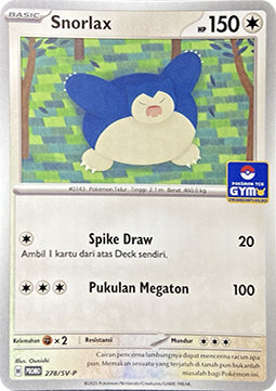 Snorlax  (SV-P/ID 278)