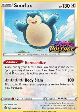 Snorlax  (SWSH 068)