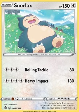 Snorlax  (SWSH 032)