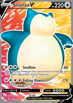 Snorlax V  (SSH 197)