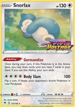 Snorlax  (VIV 131)