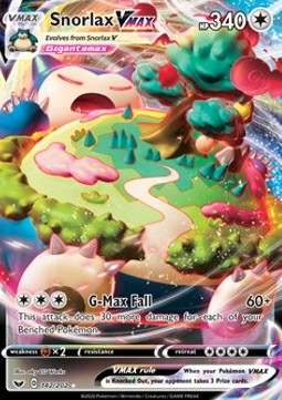 Snorlax VMAX  (SSH 142)