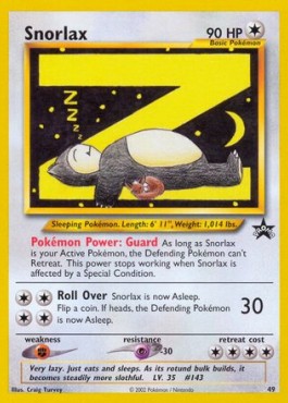 Snorlax  (WP 49)
