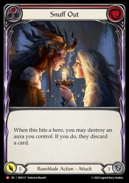 Snuff Out (Rainbow Foil)