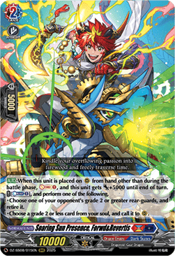 Soaring Sun Presence, Forwd&Revertis [D-Format]