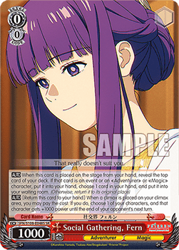 Social Gathering, Fern (V.2 - Super Rare)
