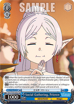 Social Gathering, Frieren (V.2 - Super Rare)