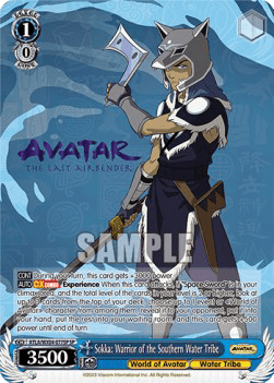 Sokka: Warrior of the Southern Water Tribe (V.2 - Special Rare)