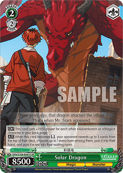 Solar Dragon (V.2 - Super Rare)