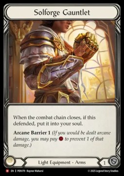 Solforge Gauntlet (Cold Foil)
