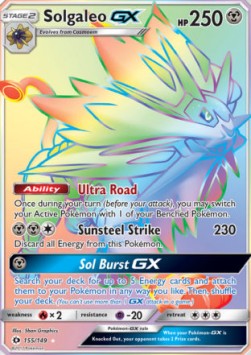 Solgaleo GX  (SUM 155)