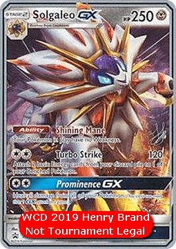 Solgaleo GX  (WCD19 SM 104)