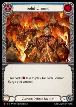 Solid Ground (Rainbow Foil)