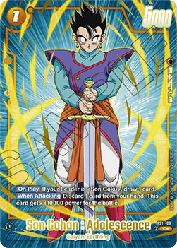 Son Gohan : Adolescence (FS11-08) [Fusion World] (V.2 - Alternate Art)
