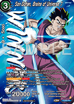 Son Gohan, Brains of Universe 7 (V.2 - Promo)