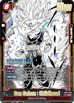 Son Gohan : Childhood (SB02-008) [Fusion World]