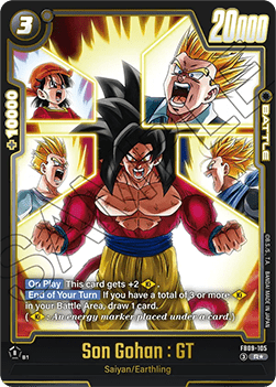 Son Gohan : GT (FB09-105) [Fusion World] (V.2 - Alternate Art)