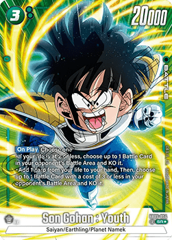 Son Gohan : Youth (FB05-054) [Fusion World] (V.2 - Alternate Art)