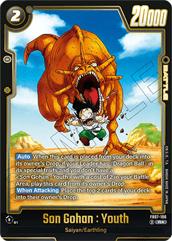 Son Gohan : Youth (FB07-106) [Fusion World] (V.2 - Alternate Art)