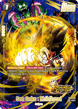 Son Goku : Childhood (FS09-09) [Fusion World] (V.2 - Alternate Art)