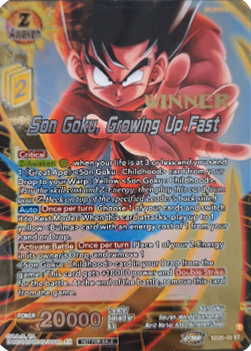 Son Goku, Growing Up Fast (V.3 - Promo)