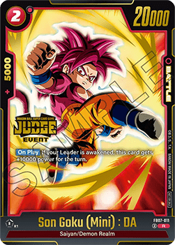 Son Goku (Mini) : DA (FB07-011) [Fusion World] (V.1 - Rare)