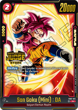 Son Goku (Mini) : DA (FB07-011) [Fusion World] (V.2 - Rare)