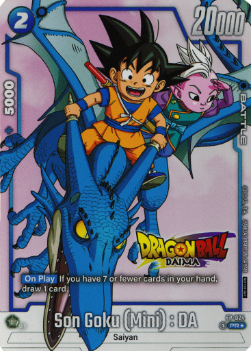 Son Goku (Mini) : DA ​ (FP-024) [Fusion World] (V.2 - Promo)