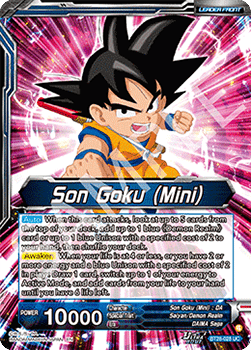 Son Goku (Mini) // SS Son Goku (Mini), New Adventure (V.2 - Alternate Art)