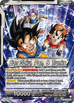 Son Goku, Pan, & Trunks // Son Goku, Pan, & Trunks, Exciting Adventures (V.2 - Alternate Art)