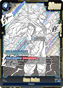 Son Goku (SB02-023) [Fusion World] (V.1 - Super Rare)