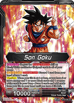 Son Goku // SSB Kaio-Ken Son Goku, Striking a God (V.2 - Alternate Art)