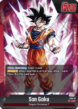 Son Goku // Son Goku (FS01-01) [Fusion World] (V.1 - Leader)