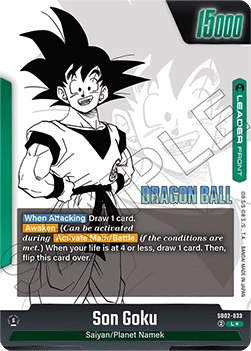 Son Goku // Son Goku (SB02-033) [Fusion World] (V.2 - Alternate Art)