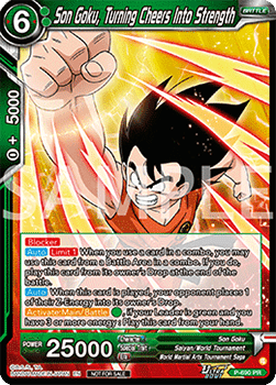 Son Goku, Turning Cheers Into Strength (V.1 - Promo)