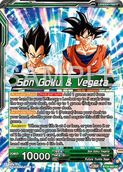 Son Goku & Vegeta // Vegito, Distant Fusion (V.2 - Alternate Art)