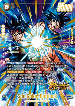 Son Goku/Bardock (FS09-08) [Fusion World] (V.2 - Alternate Art)