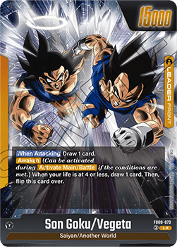 Son Goku/Vegeta // Gogeta (FB09-073) [Fusion World] (V.2 - Alternate Art)