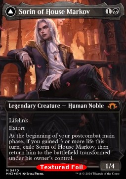 Sorin of House Markov // Sorin, Ravenous Neonate (V.2)