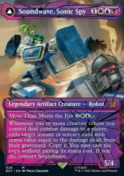 Soundwave, Sonic Spy // Soundwave, Superior Captain (V.2)