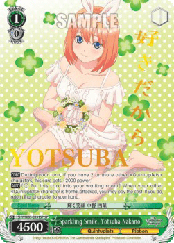 Sparkling Smile, Yotsuba Nakano (V.2 - Special Rare)