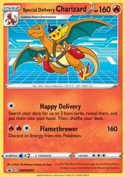 Special Delivery Charizard (SWSH 075)