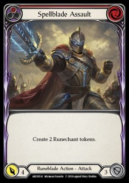 Spellblade Assault (Red) (Rainbow Foil)