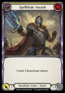 Spellblade Assault (Yellow) (Rainbow Foil)